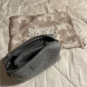 Dagne Dover - Large Toiletry Men’s Bag - Dark Heathered Gray